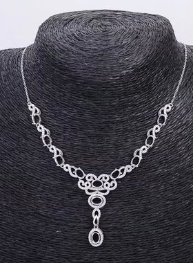 锁骨链时尚风饰品空托