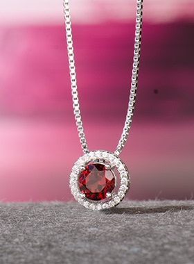 圆形小尺寸翡翠碧玺水晶吊坠空托