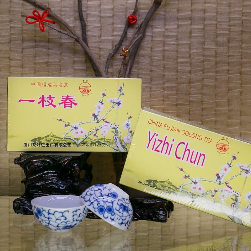 中茶【海堤牌】XT801一枝春 乌龙茶浓香型 经典纸盒包装 净125克