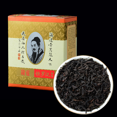 龙雀特选铁罗汉武夷岩茶 集泉茶庄乌龙茶闽北乌龙浓香型盒装50克