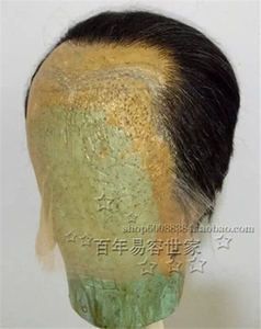 真发现代头套厂家直销真人发丝
