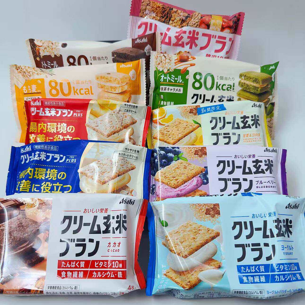 朝日代餐棒低热量饼干