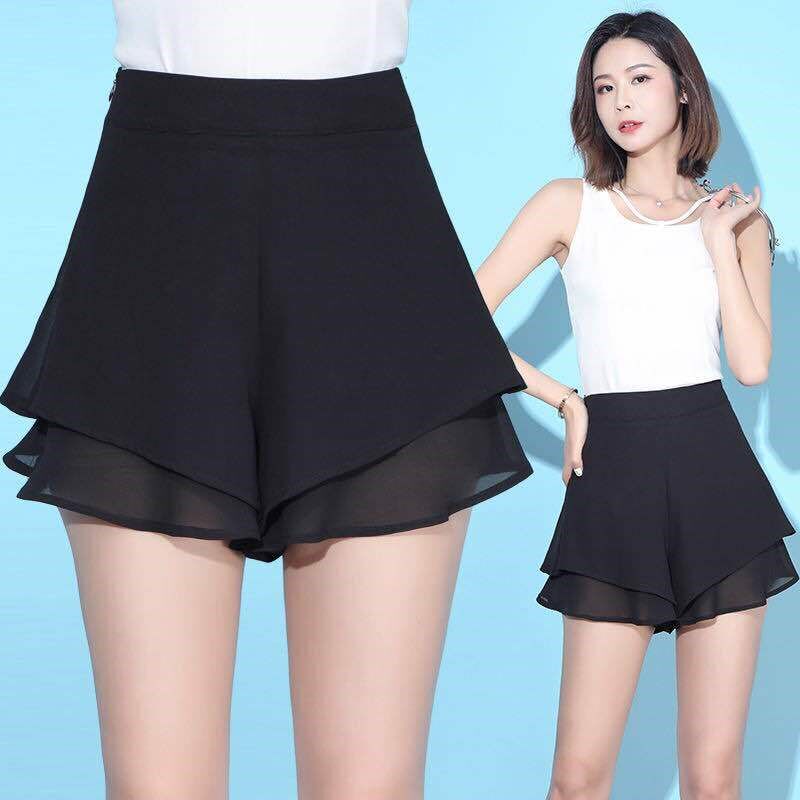 2020 Culotte summer new pattern Paige Chiffon Easy Broad leg leisure time shorts Show thin Culottesin the Women's clothing/Boutique , Pants , Casual pants  category - from Buy2taobao.com to provide professional Taobao agent buy service