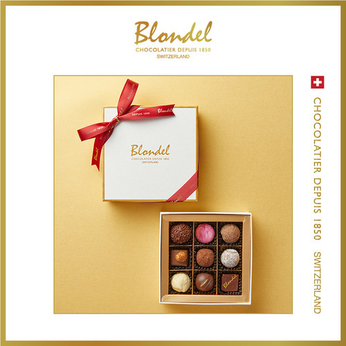Blondel松露形巧克力白金礼盒