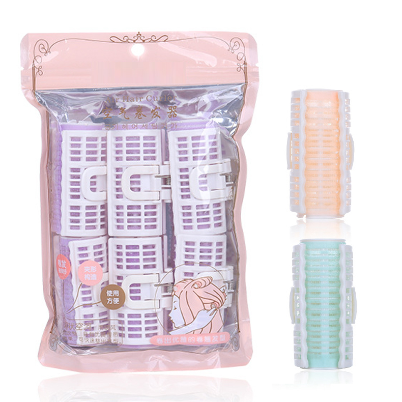 塑料双层卷发器网红儿童短发