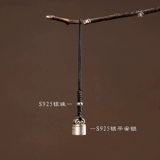 Защитный амулет, мобильный телефон, ремешок, высококлассная подвеска, изысканный складной USB-флеш-накопитель, серебро 925 пробы