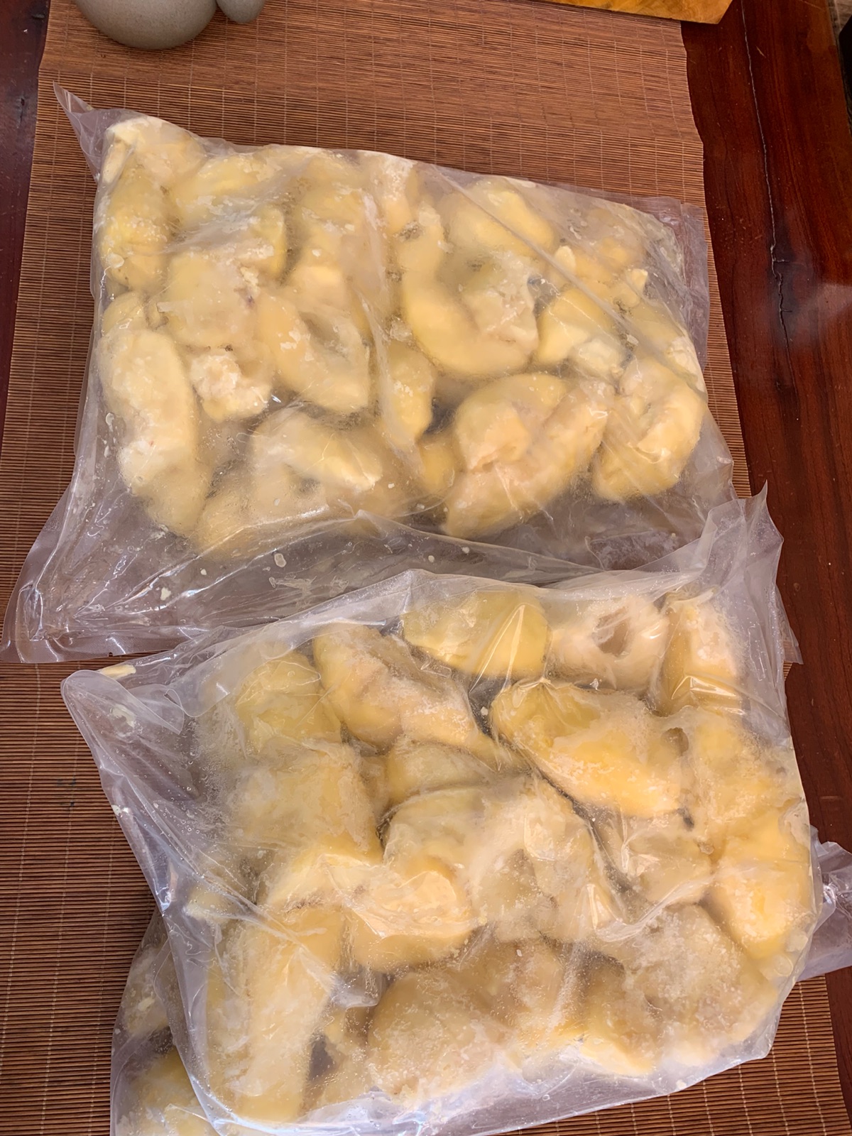 包邮进口泰国3公斤无核冷冻榴莲