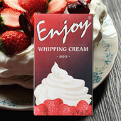 包邮 南侨淡奶油侨艺800侨艺淡奶油动植物脂混合淡奶油1L 整箱云南