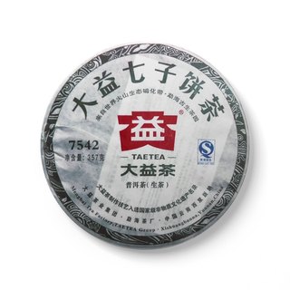 回收大益普洱茶2011年101 7542青饼生茶 云南勐海茶厂七子饼茶