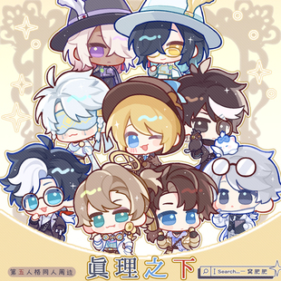 [真理之下]第五人格同人原创囚徒佣兵约瑟夫周边挂件吧唧邮票徽章