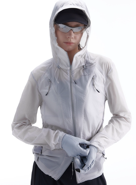 BEVAN UP|原纱UPF50+* Refract 轻薄可收纳拼接点孔防晒皮肤衣