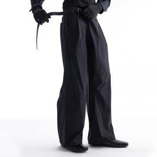 BEVAN UP|Torsion* 轻薄透气三防尼龙腰头快拆卡扣不规则裁片长裤