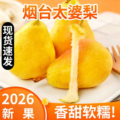 正宗烟台太婆梨现货速发！