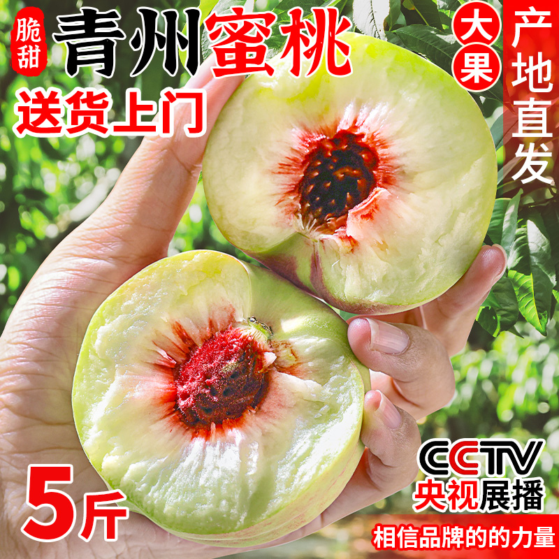 【送货上门!】脆甜青州蜜桃!