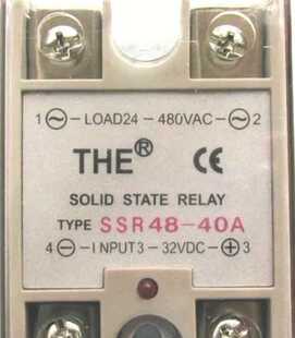 GTJ48 80A 40A 10A20A 30A 固态继电器SSR48 70A 60A 50A 90A100A