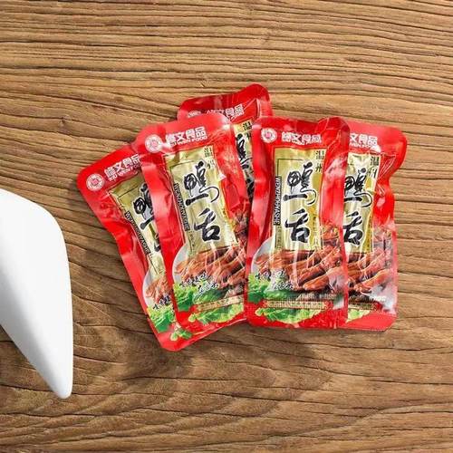 修文鸭舌正宗温州特产酱香鸭舌头