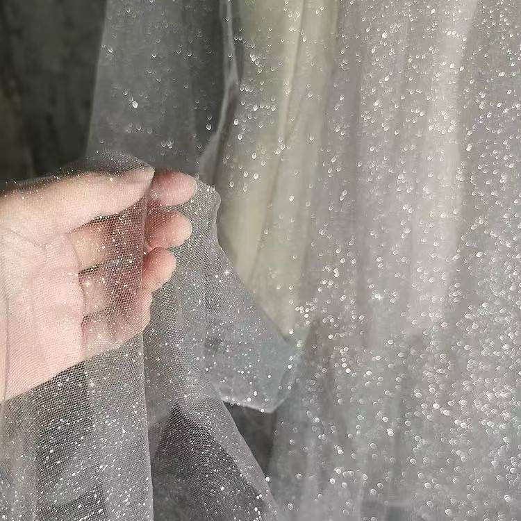灰色网纱撒粉烫金闪光设计师面料 diy演出服装拍摄背景舞台设计纱,居家布艺,海绵垫/布料/面料/手工diy,淘宝优惠券,粉丝福利购,淘宝优惠卷
