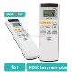 fan FM15GW remote Ceiling control FM12GX KDK T60AW风扇遥控器