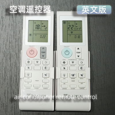 适用DAIKI大N金BRC52B61英文空调遥控器FTWS/FTKS/FTKxN25-35摇控