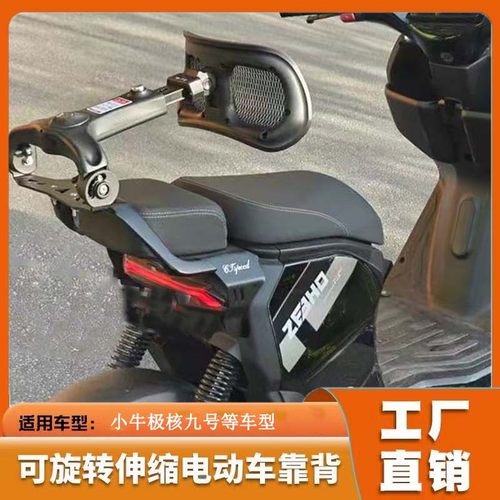 适用极核AE4/5/7/8折叠靠背改装多功能透气护腰靠背电摩伸缩配件