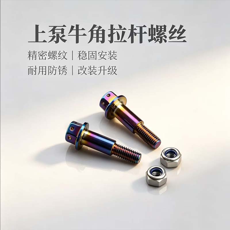 适用小牛FX NX九号猎户座110P M5100刹车拉杆上泵固定不锈钢螺丝