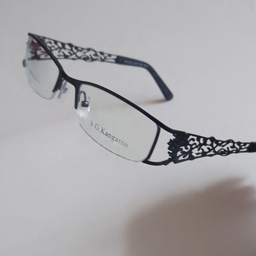 镂空宽腿眼镜框女可配镜片近视镜