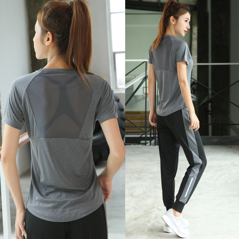 瑜伽套装女夏季薄款大码专业跑步健身房速干衣胖mm宽松休闲运动服在类目 运动/瑜伽/健身/球迷用品, 瑜伽, 瑜伽服中 - 来自Buy2taobao.com提供专业的淘宝代购服务