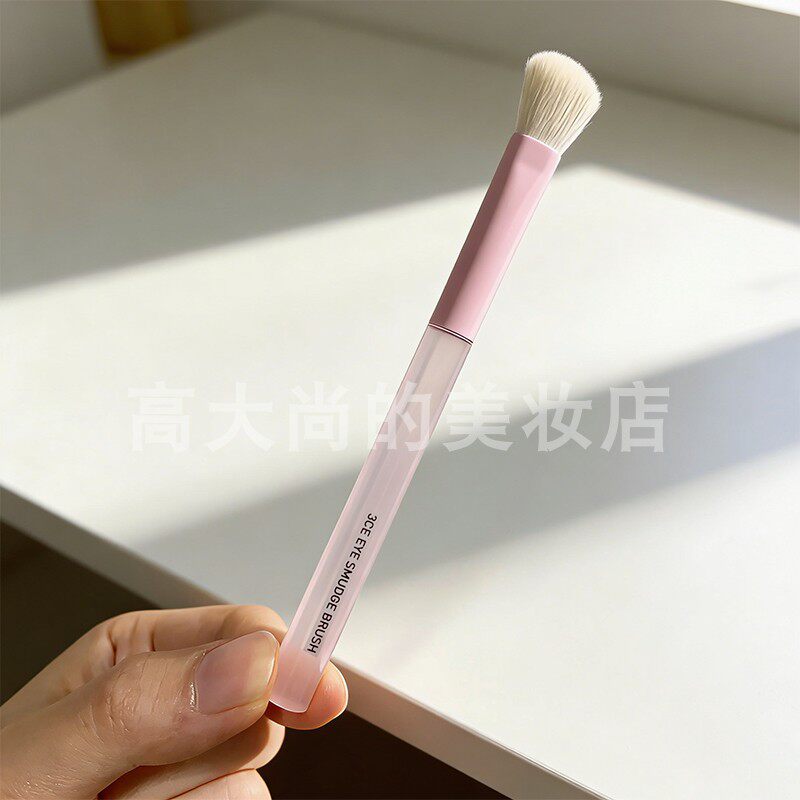 3CE三熹玉腮红高光双头刷二合一眼影刷多功能面部眼部刷柔软正品