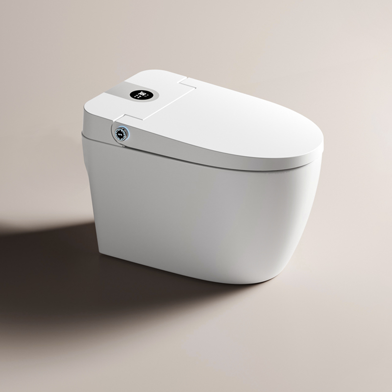 虹吸式即热型无水压限制智能马桶