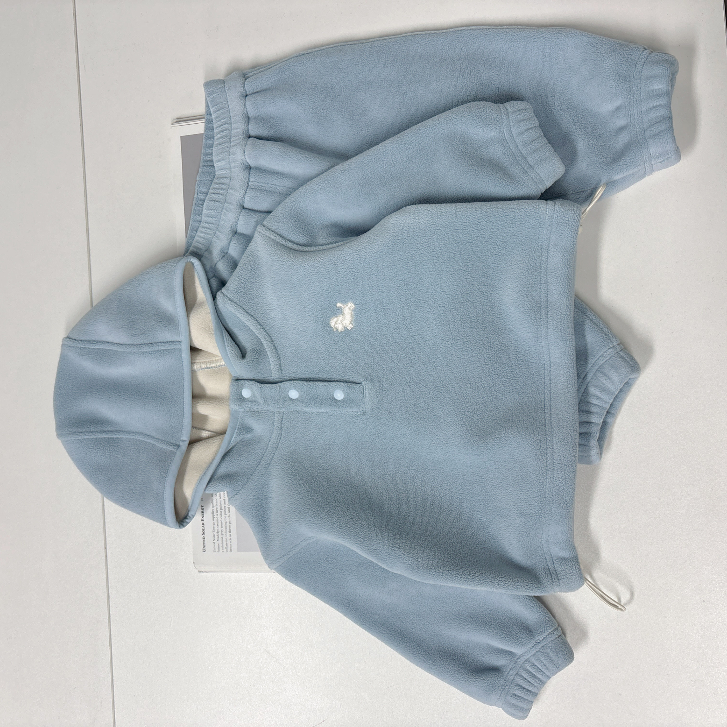 【柏莉绒套装 小乐妈咪】婴儿童上衣服男童女宝宝春秋冬装卫衣I23