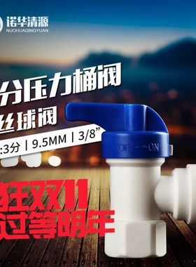 新款3分压力桶阀门二分内螺纹转三分RO机纯水机净水储水开关配件