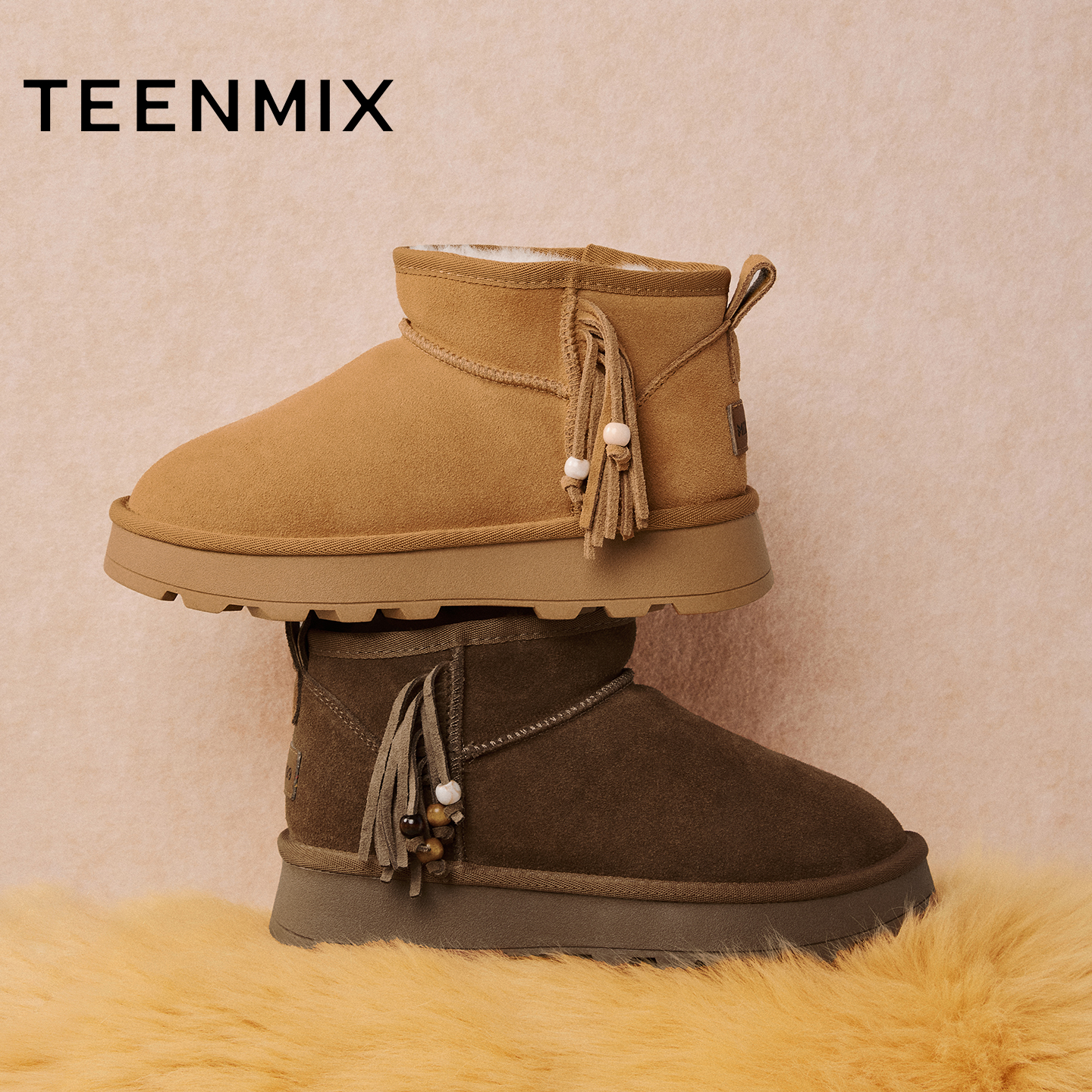 厚底百搭圆头复古