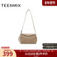 天美意百搭休闲包包女小方包复古单肩斜挎包春季 新款 X3069AX5