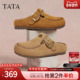 2026春季 时尚 新款 TATA他她女鞋 勃肯鞋 外穿拖鞋 百搭休闲鞋 CLE01AH6