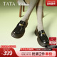 女鞋 小皮鞋 单鞋 TATA他她魔法侦探英伦厚底乐福鞋 新款 7OL35AA5