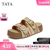 2026夏季 外穿凉拖鞋 新款 女百搭休闲鞋 CMH01BT6 勃肯鞋 TATA他她女鞋