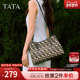 TATA他她复古老花托特包女包包大包单肩包手提包春季 新款 X3407AX5