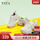 女鞋 轻便增高运动鞋 百搭新款 Tata他她厚底透气老爹鞋 鞋 子WOG16BM4