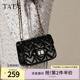 TATA他她女包气质菱格通勤单肩包小方包斜挎包春季 X3428AX5 新款