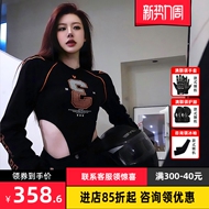 Áo đi xe đạp Duhan GP3 Ins co giãn cao chức năng bó sát phong cách Châu Âu và Mỹ gợi cảm in hình đáy quần xe máy áo nỉ dành cho nữ áo khoác cho dân phượt áo mưa phượt thủ