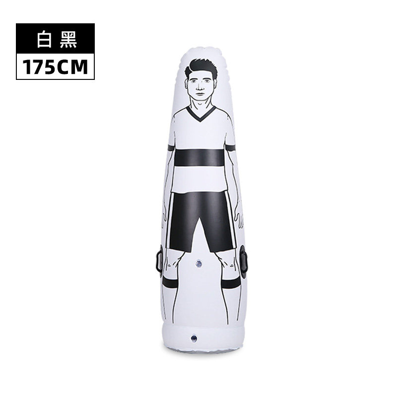 Schunaes Football Inflatable Simulated Humanoid Wall Obstacle Goalkeeper Attack Positioning Ball Any Ball Training Equipment