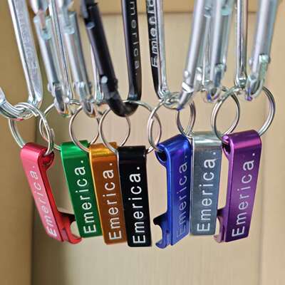 EMERICA钥匙扣登山扣背包挂扣啤酒罐头开瓶器快挂装饰扣
