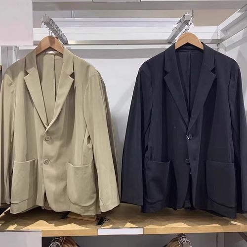 春季男装弹力休闲西服外套