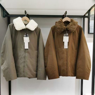 478580 秋冬合作款女装男装空气棉服茄克/加厚保暖外套夹克