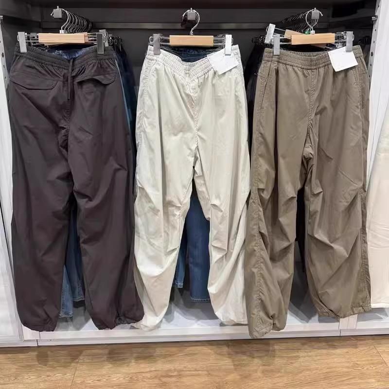 冬季女装加绒加厚宽松休闲裤