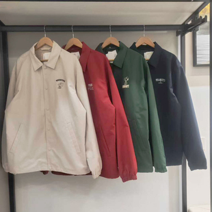 JM484663 春季男装女装教练茄克/外套情侣款印花休闲夹克上衣