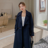 2023春季新款！现货时尚减龄长款风衣外套270-2238-P145控198，女装风衣，浙宝270