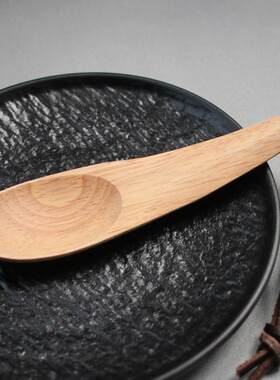 调料勺家用木短柄木勺大号喝汤勺
