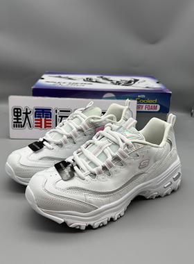 Skechers斯凯奇女鞋夏季网面透气休闲防滑熊猫鞋杨紫同款66666200