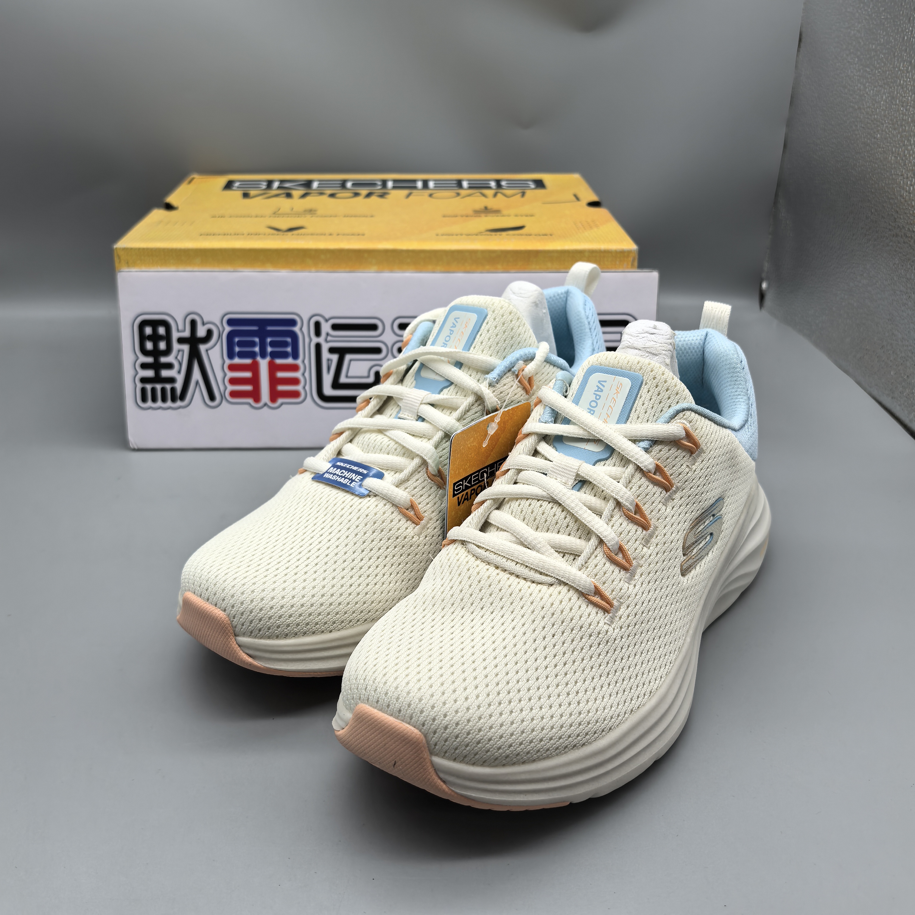 Skechers斯凯奇春季新款2024舒适透气日常女款休闲运动鞋150402